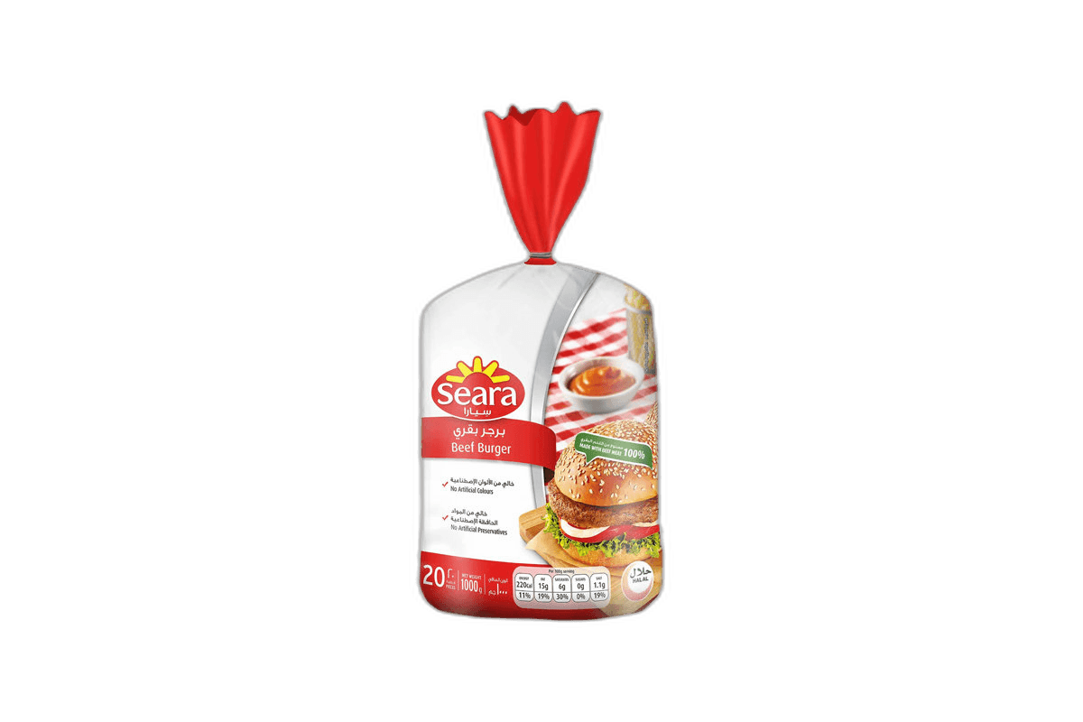 Seara Beef Burger Classic, 1000g