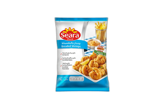 Seara Breaded Shrimps, 750g