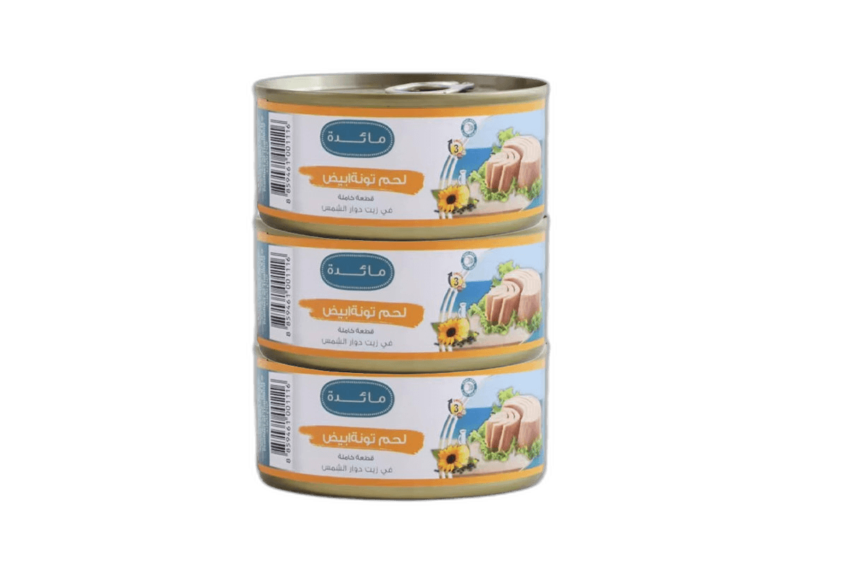 Maeda White Meat Tuna in Sunflower Oil 160 g x 3