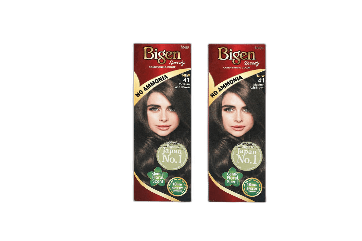 Bigen Speedy Women Medium Ash Brown 41 2 pcs