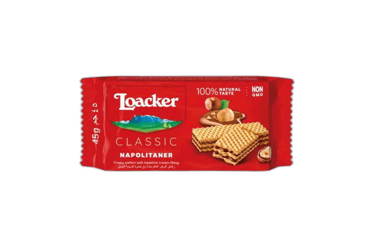 Loacker Napolitaner Wafer 45 g