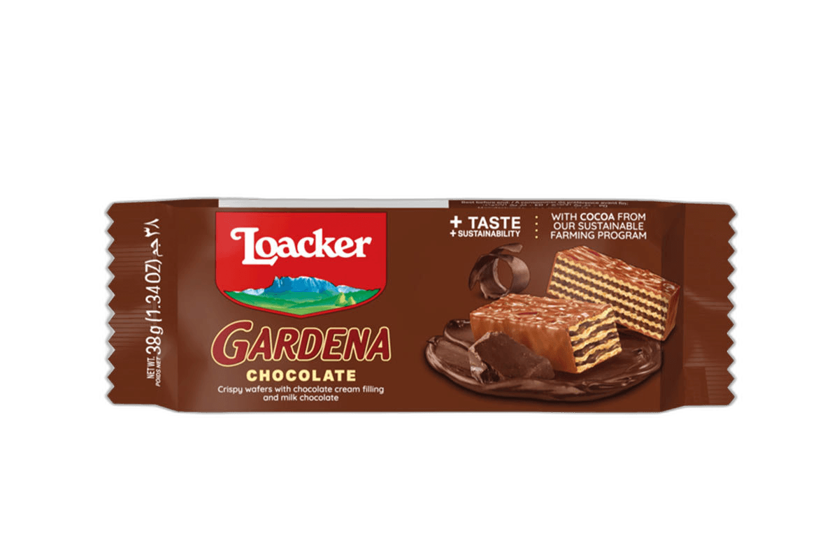Loacker Gardena Chocolate Wafer 38 g