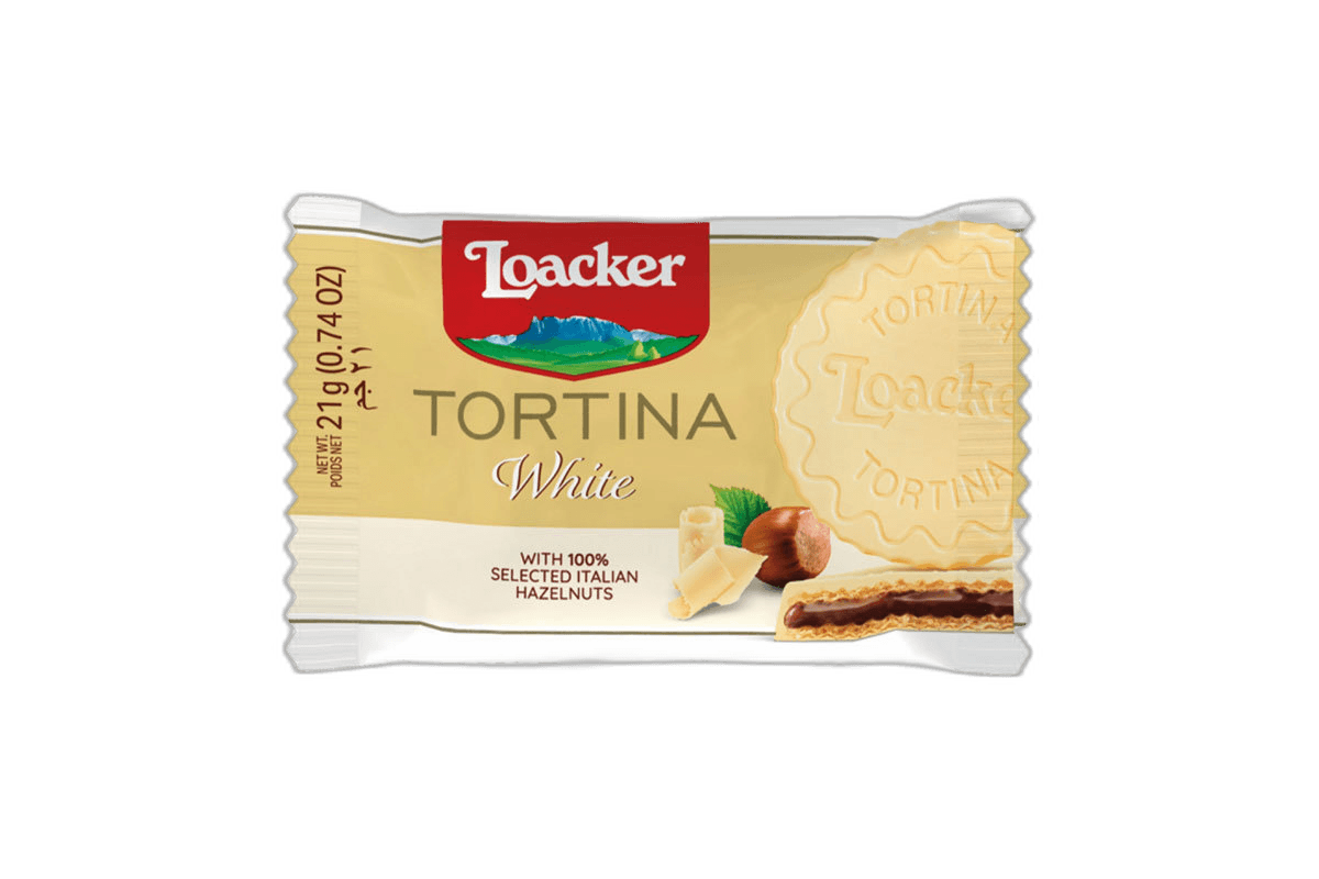 Loacker Tortina White 21 g