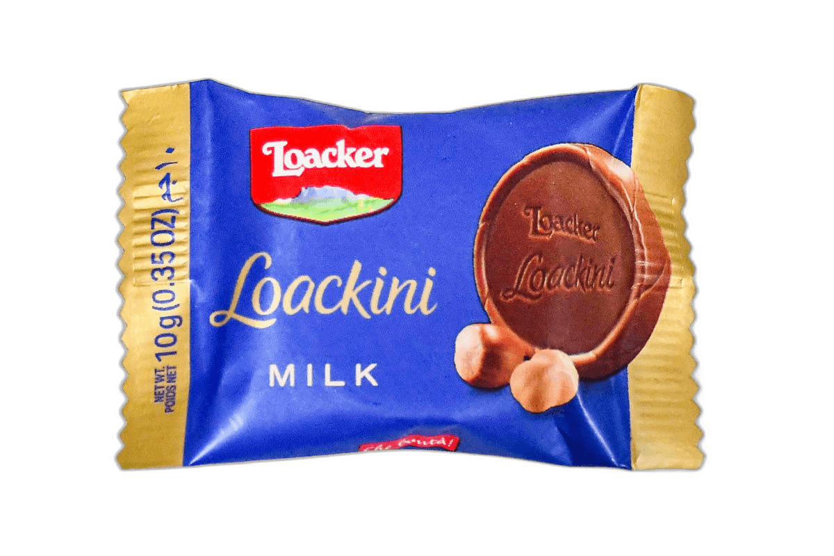 Loacker Loackini Fine Milk Chocolates 10 g