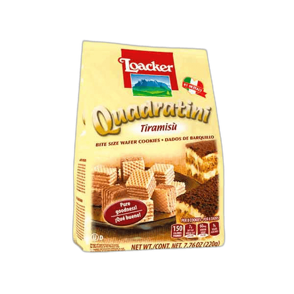 Loacker Quadratini Tiramisu 220 g