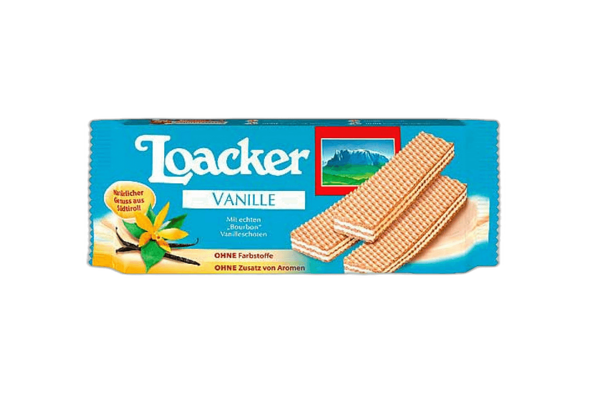 Loacker Vanilla Wafer 175 g