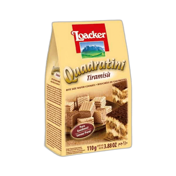 Loacker Quadratini Tiramisu 110 g
