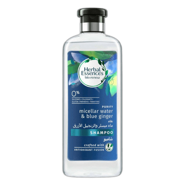 He & Shampoo Micellar and Ginger Blue 400 ml