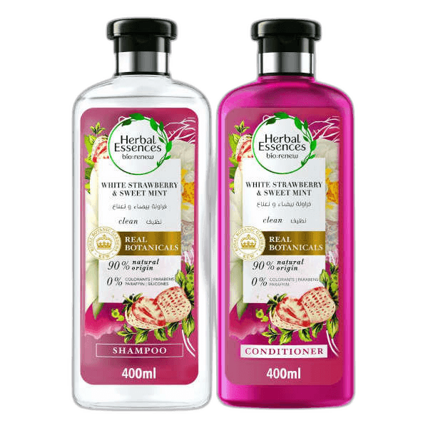 Harbel Essence Strawbary Shampoo 2 x 400 ml