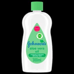 Johnson's Aloe Vera Baby Oil, 300ml - image 3