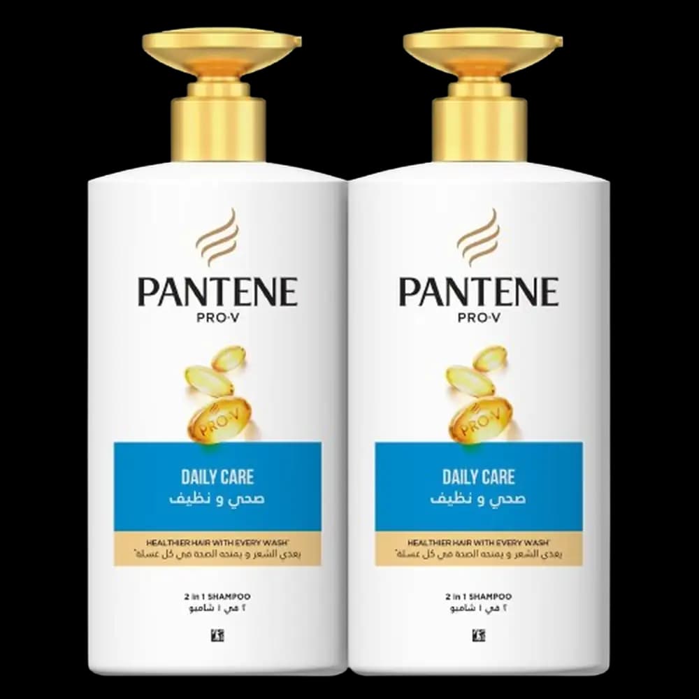 Pantene Daily Care 2 in 1 Shampoo 500 ml x 2
