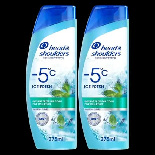 Head & Shoulders Ice Fresh Shampoo 375 ml x 2