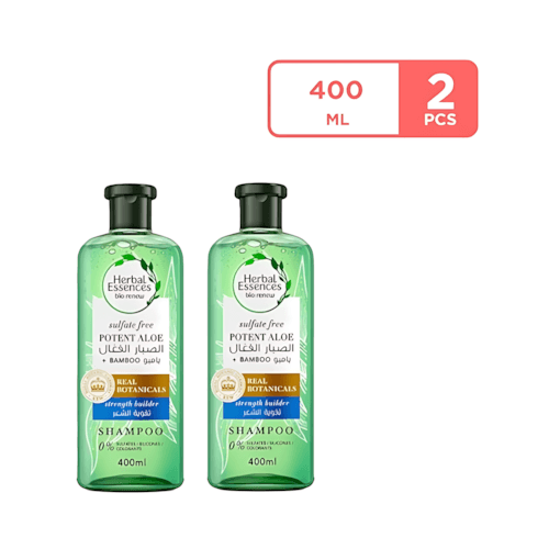 Herbal Essence Flo Bom Bamboo Shampoo 2 x 400 ml 25%
