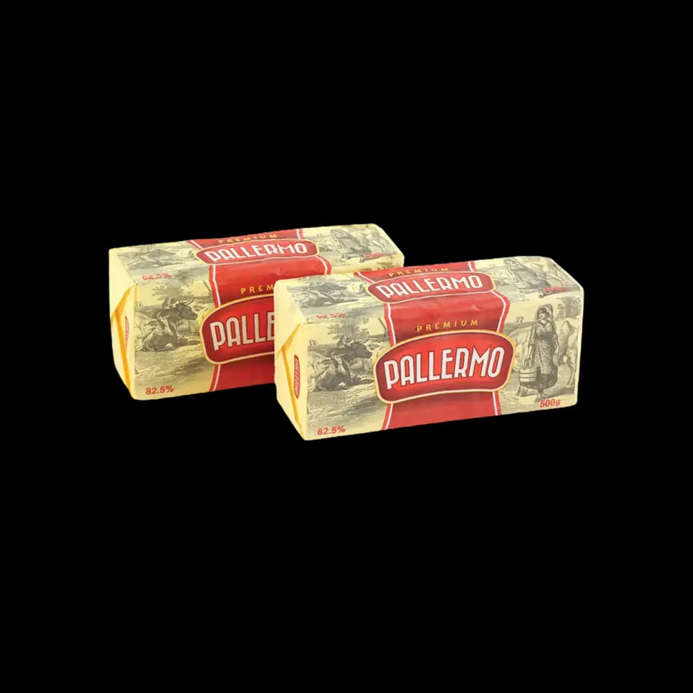Pallermo Unsalted Butter 2 x, 500g
