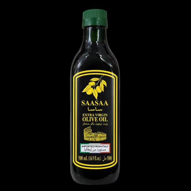 Saasaa Extra Virgin Olive Oil PET Bottle 500ml