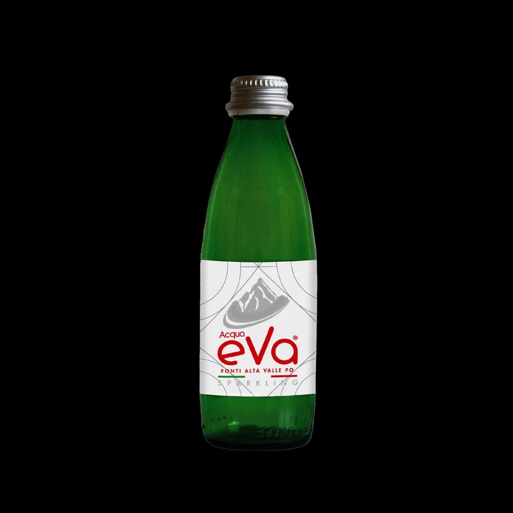 Eva Sparkling Water Glass Bottle, 250ml