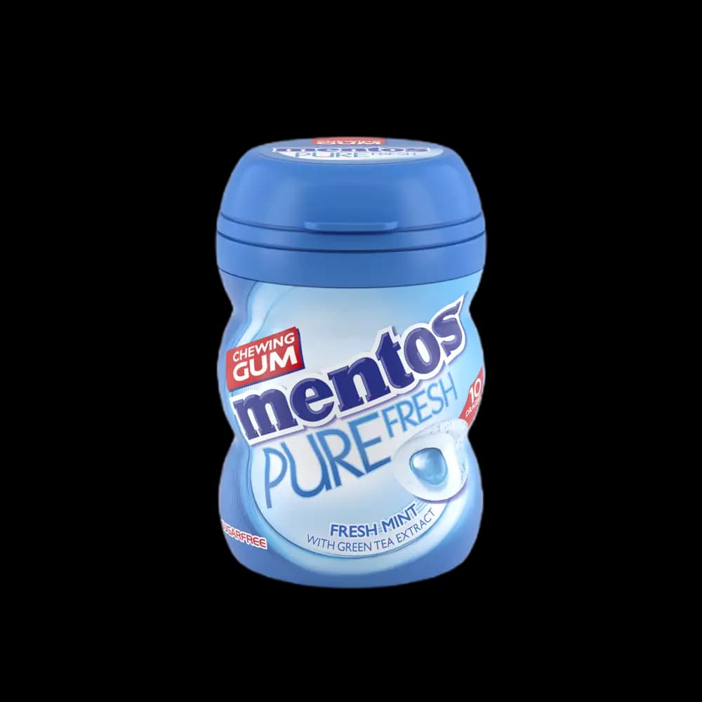 Mentos Pure Fresh Fresh Mint Nano Bottle 10 Pieces