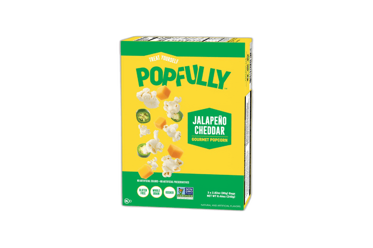 Popfully Jalapeno Cheddar Mcrw Popcorn 239 g