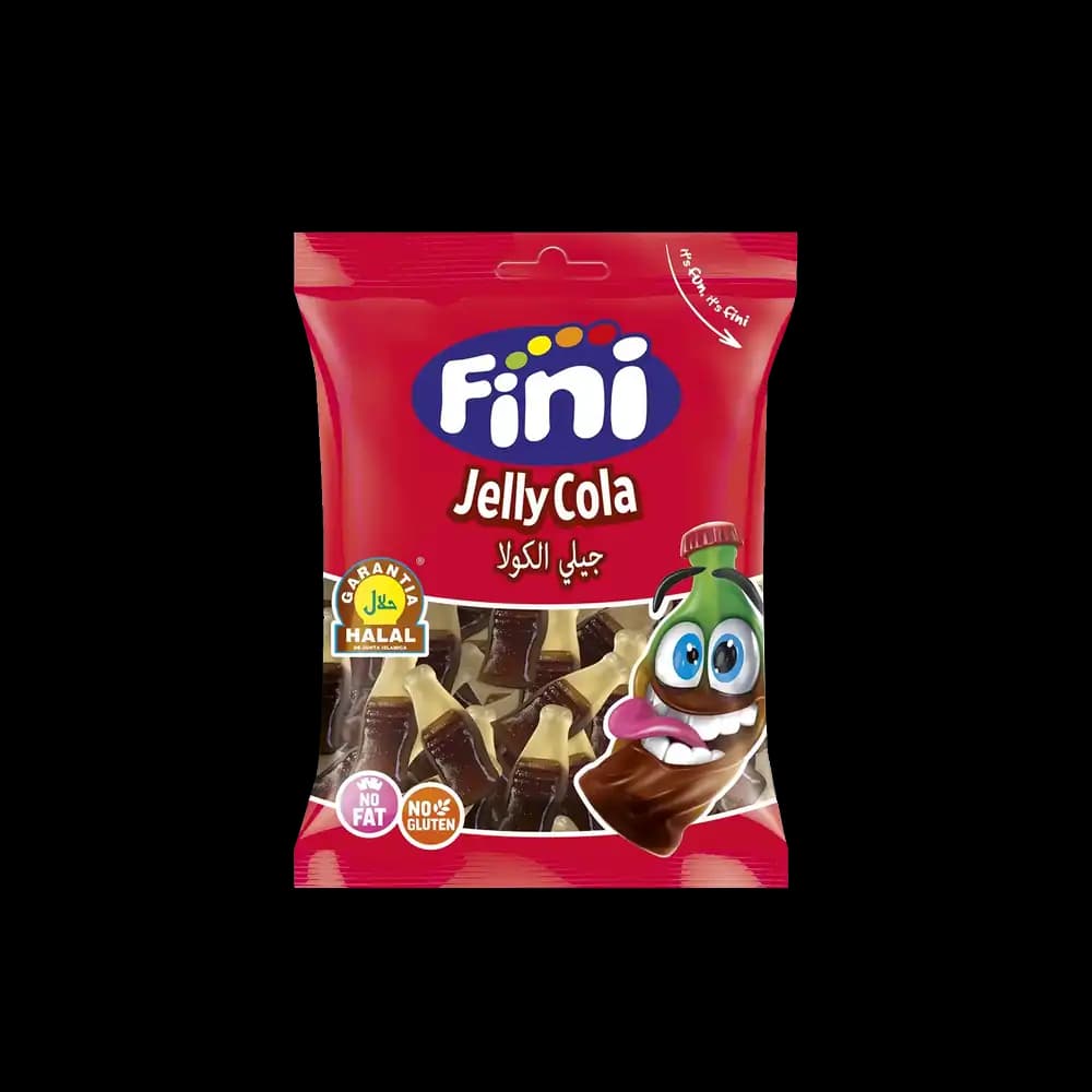 Fini Jelly Sugar Cola Bottles, 80g