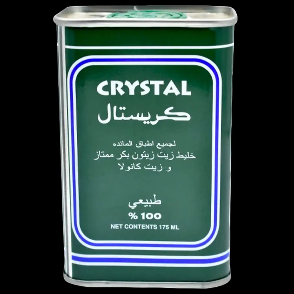 Crystal Olive Oil Tin, 175ml