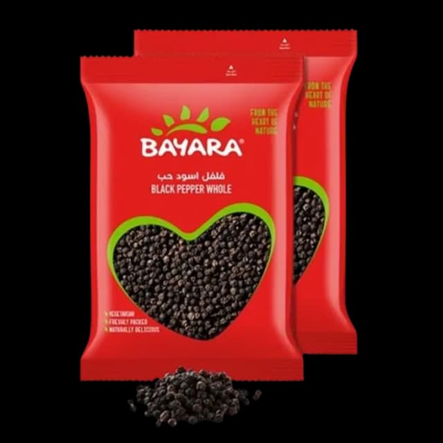 Bayara Black Pepper Whole 200 g x 2