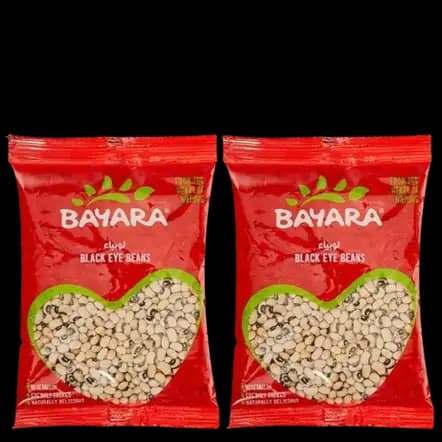 Bayara Black Eye Beans 400 g x 2