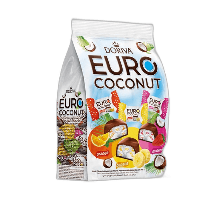 Doriva Euro Cocnut Choclte Coatd Fruit 500 g