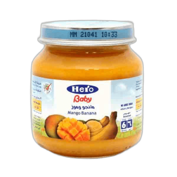 Hero Mango Banana Baby Food 125 g