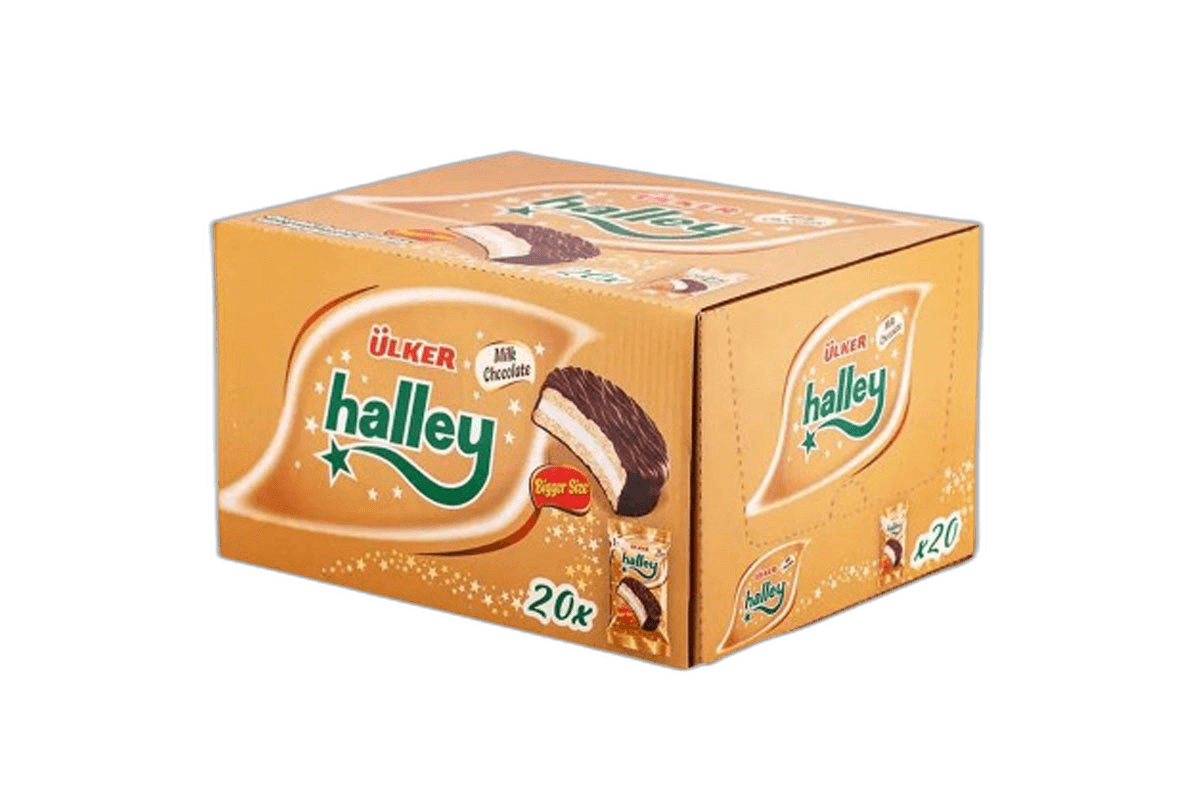 Ulker Halley Chocolate Biscuits 20 x 26 g