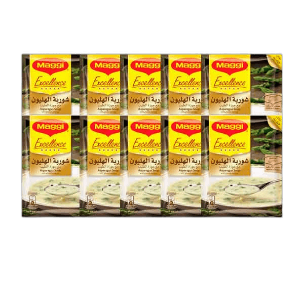 Nestle Maggi Soup Asparagus 10 x, 49g