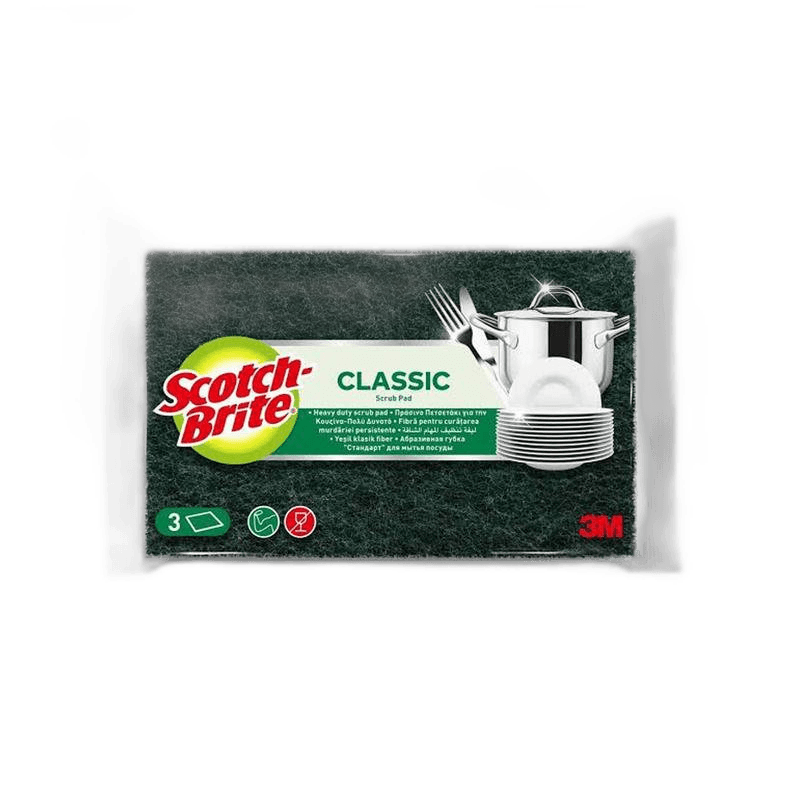 Scotch-Brite Heavy Duty Scouring Pads 3 Pack