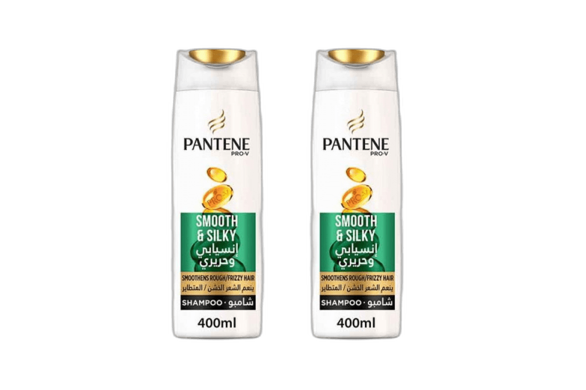 Pantene Shampoo Smoothsilky 2 x, 400ml