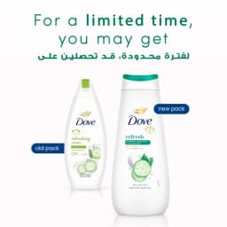 Dove Fresh Touch Shower Gel, 250ml - image 9