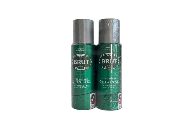 Brut Deodorant Spray Twin Pack Assorted, 200ml