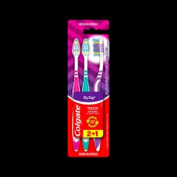 Colgate Zigzag Flex T/Brush Head Medium 3 pack - image 1