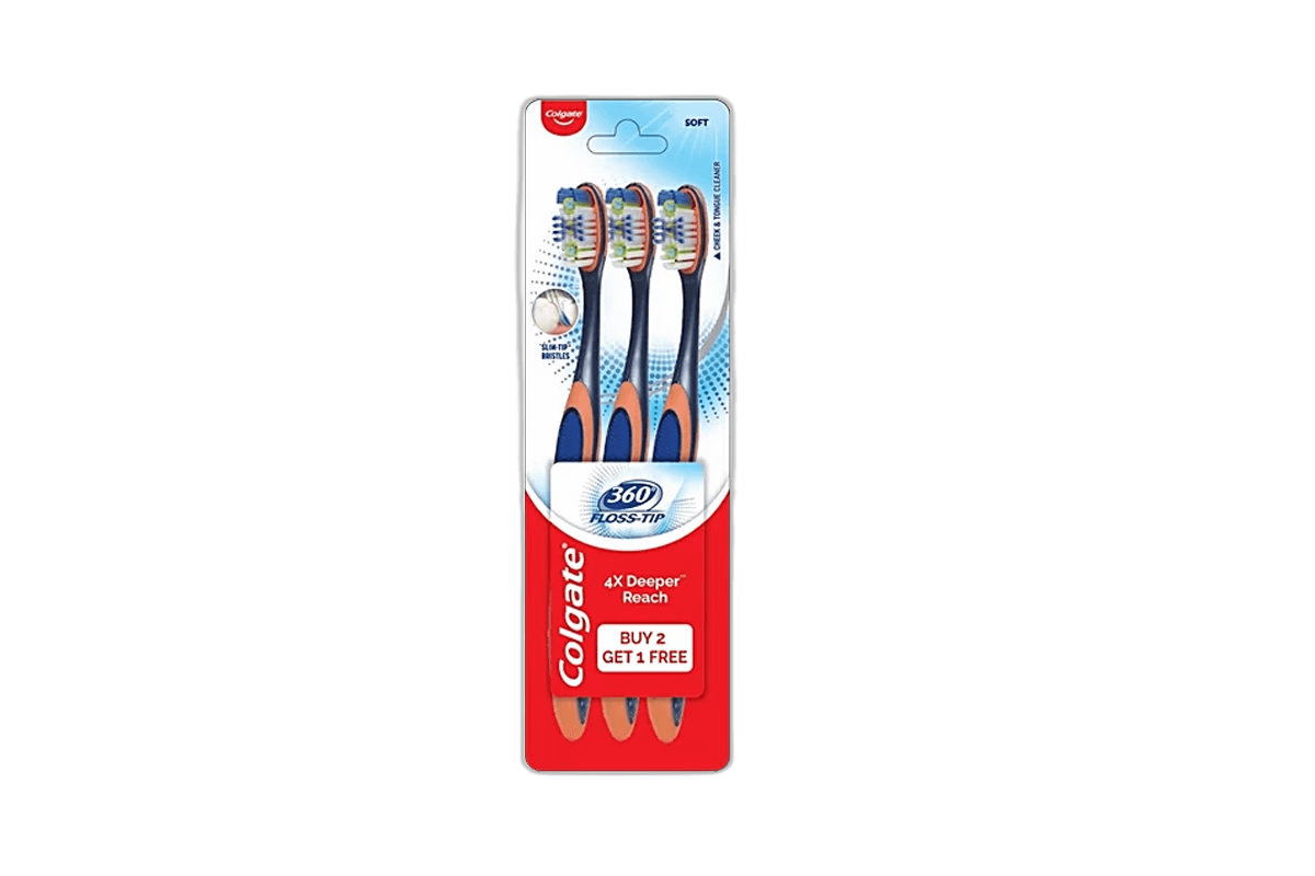 Colgate Tooth Brush 360 Soft 2pack