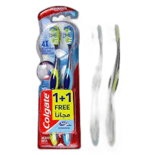 Colgate Toothbrush 360 Interdental Med Val PK 2 Piece
