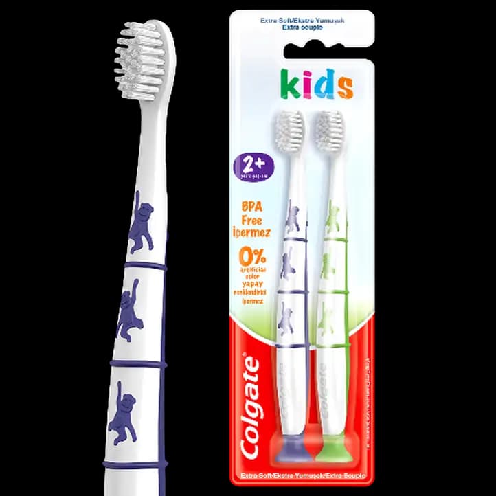 Colgate Toothbrush Kids Zero 2 Pack