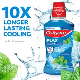 Colgate Plax Cool Mint M Wash 2 x, 500ml - image 3