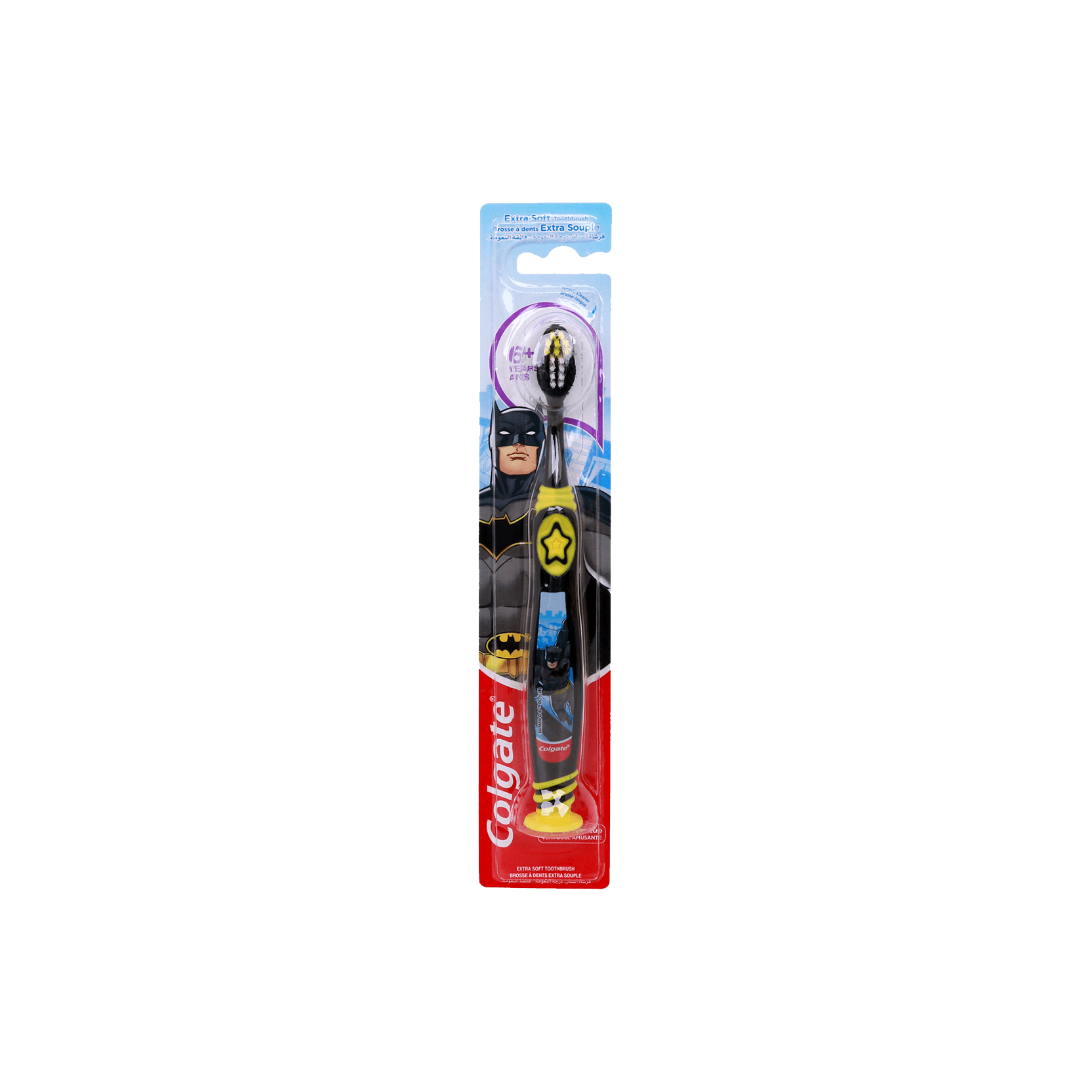 Colgate Batman Tooth Brush 6 + Extra Soft