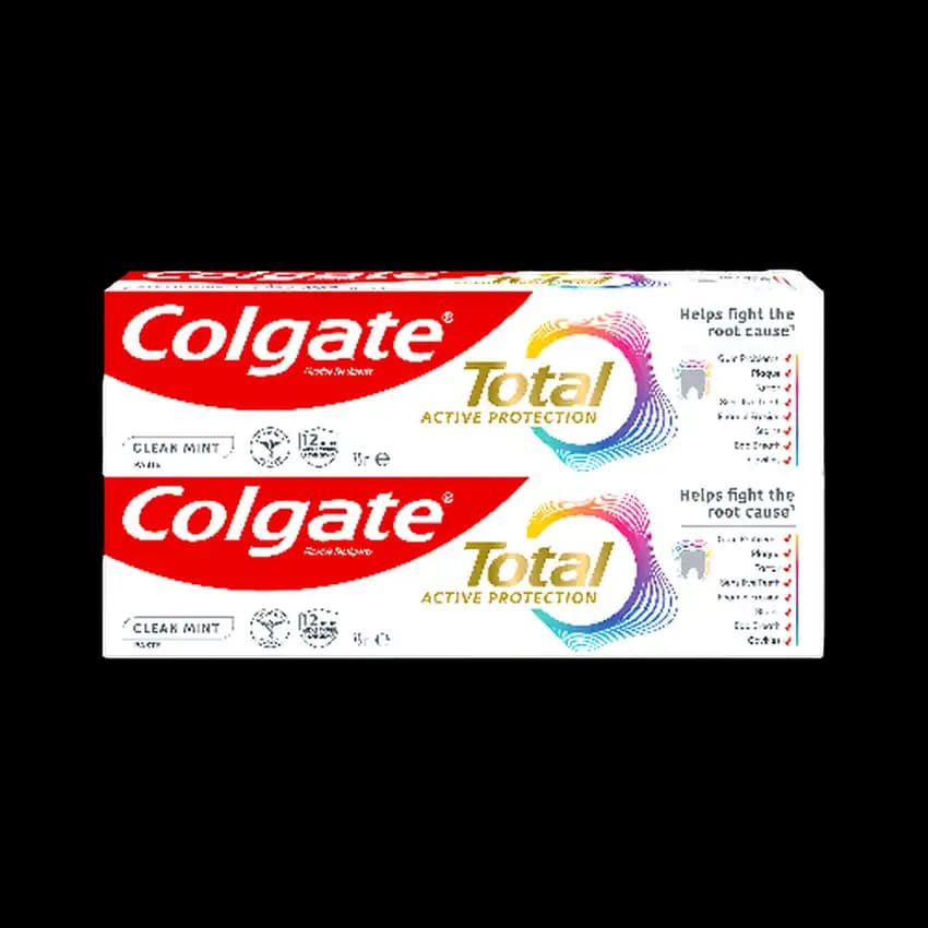 Colgate Tooth Paste Total Clean Mint 2 x, 75ml