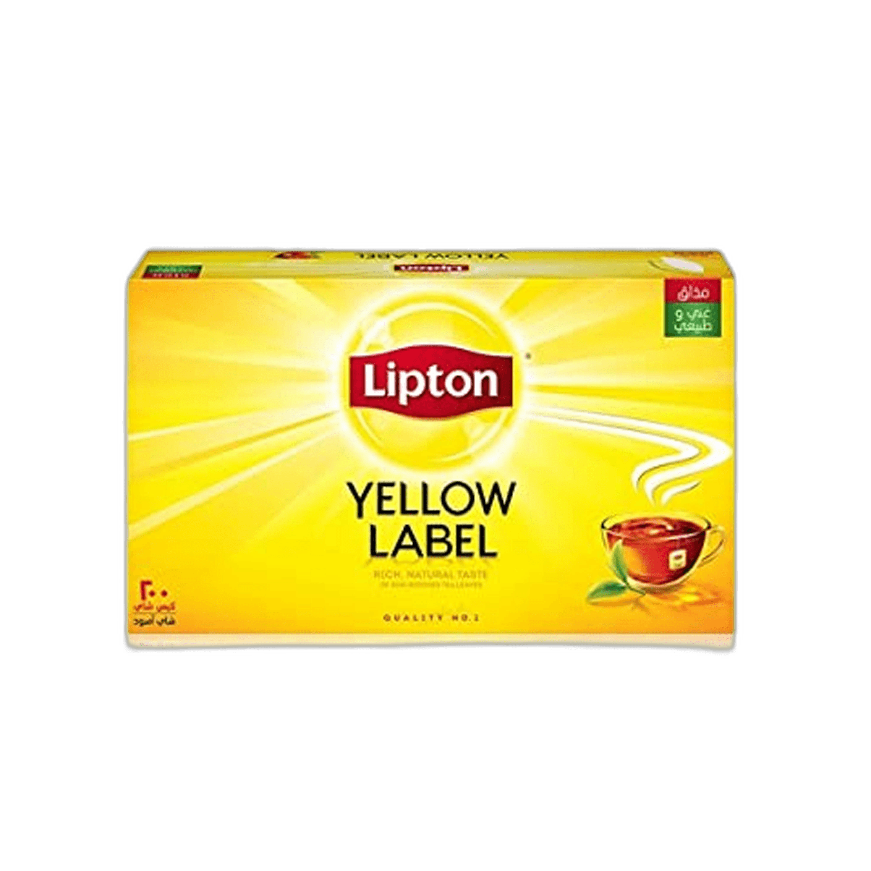 Lipton Yellow Label Tea Bags 200 Pack