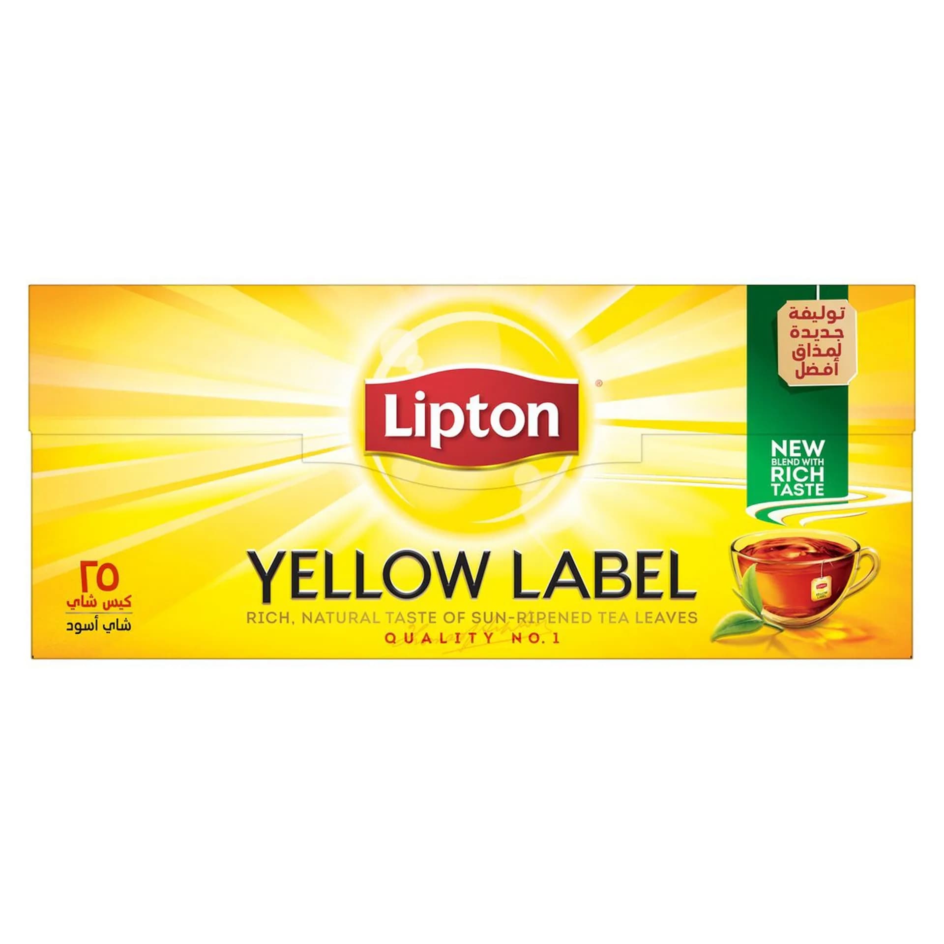 Lipton Yellow Label Tea Bags 25 Pack