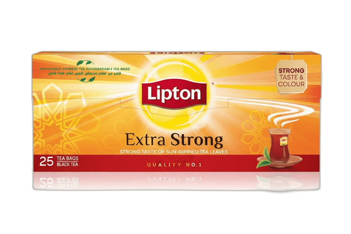 Lipton Extra Strong Tea Bag 25 Pack
