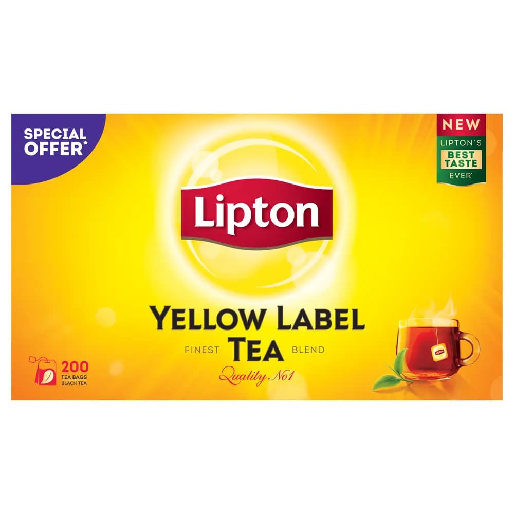 Lipton Yellow Label Tea 200 Pack