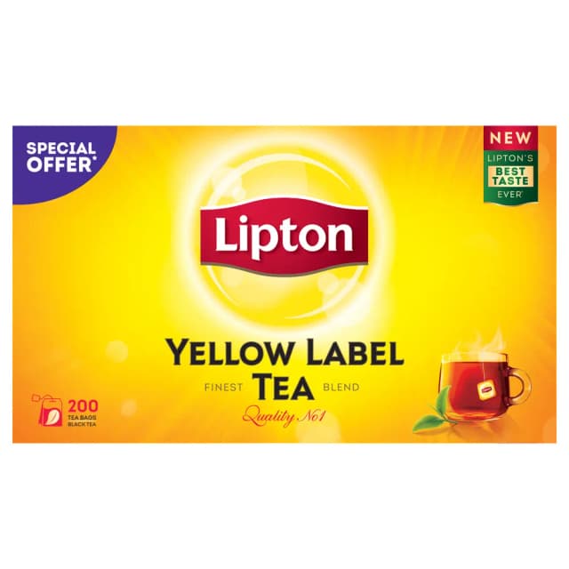 Lipton Yellow Label Tea 200 Pack