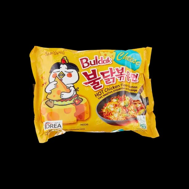 Samyang Hot Chicken Cheese Noodles, 140g