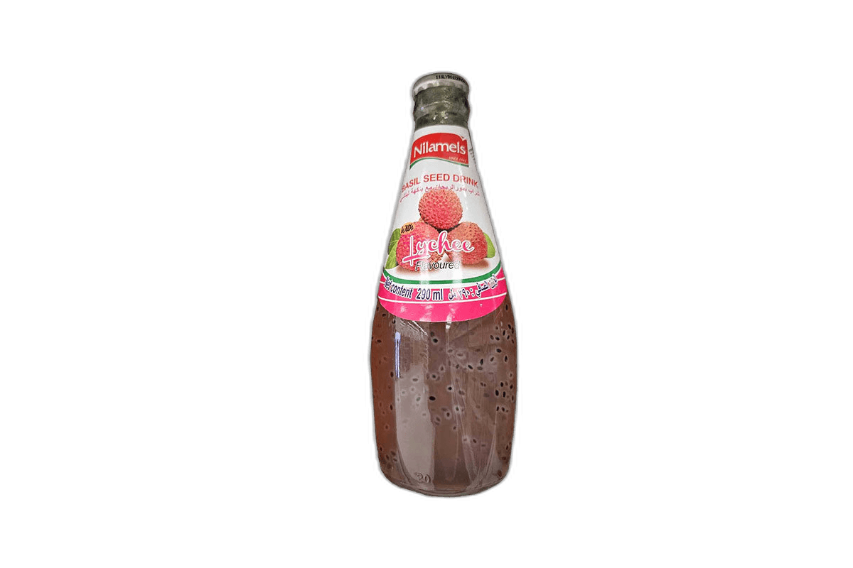 Nilamels Litchee Flavor Basil Seed 290 ml