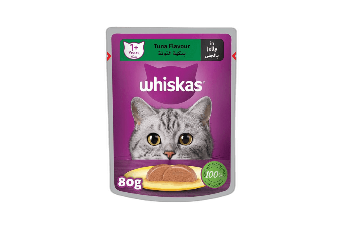Whiskas Pouch Tuna Flavour 80 g