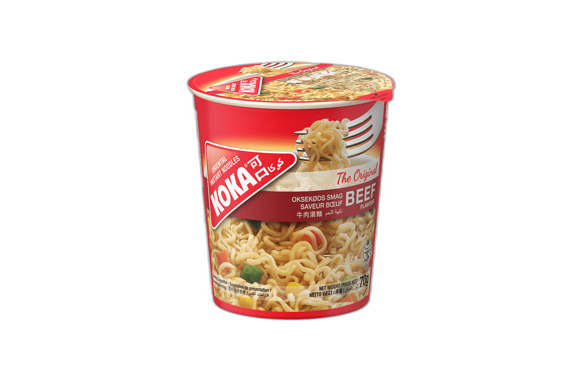 Koka Beef Cup Noodles, 70g